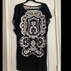 Madison dress with tie